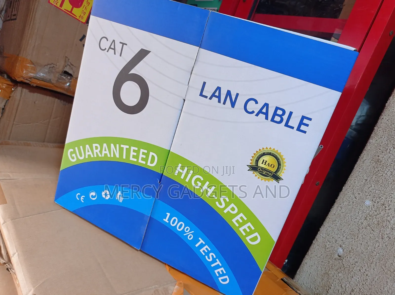 Cat 6 Lan Networking Cable 305 Metres