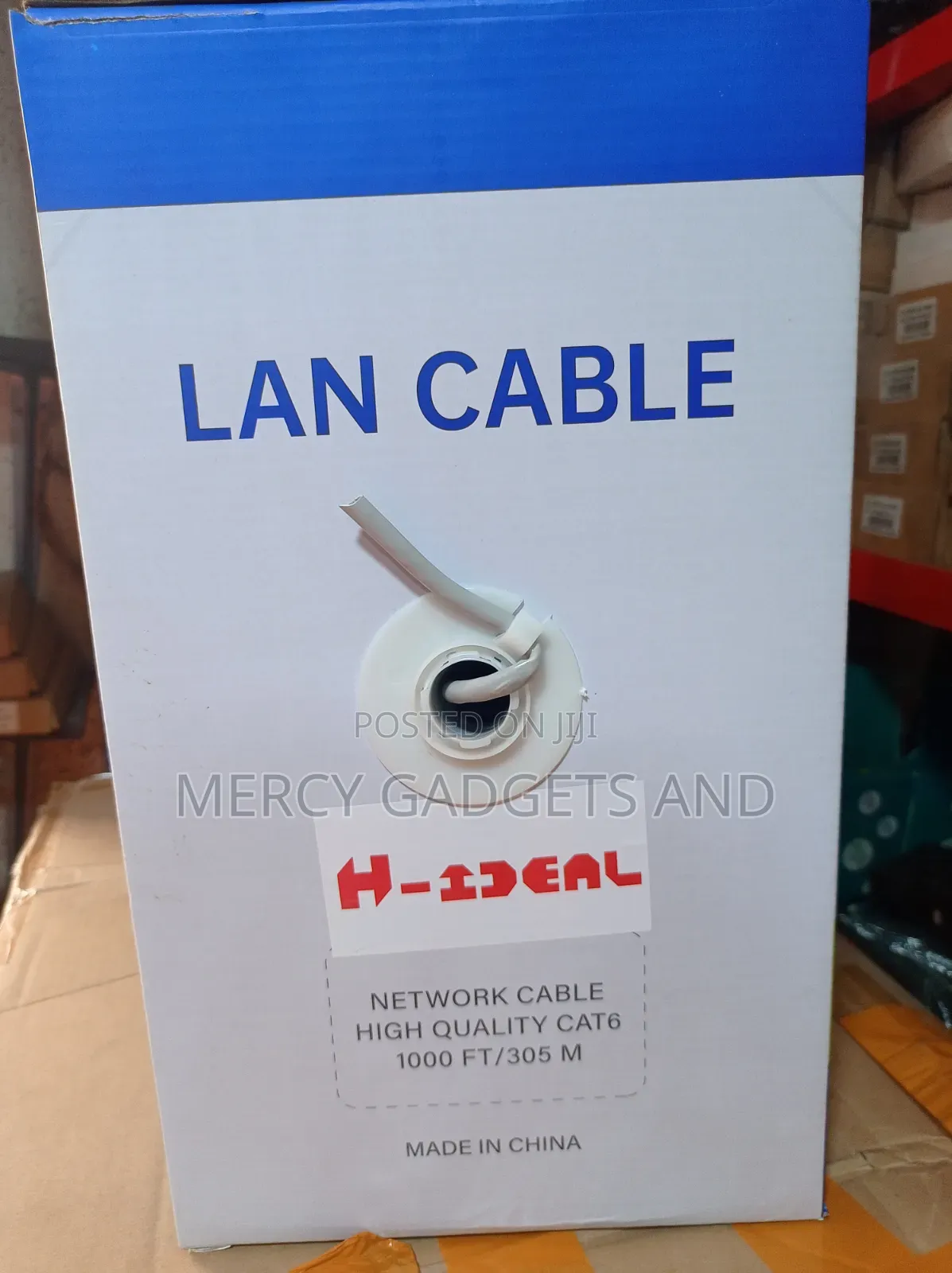Cat 6 Lan Networking Cable 305 Metres