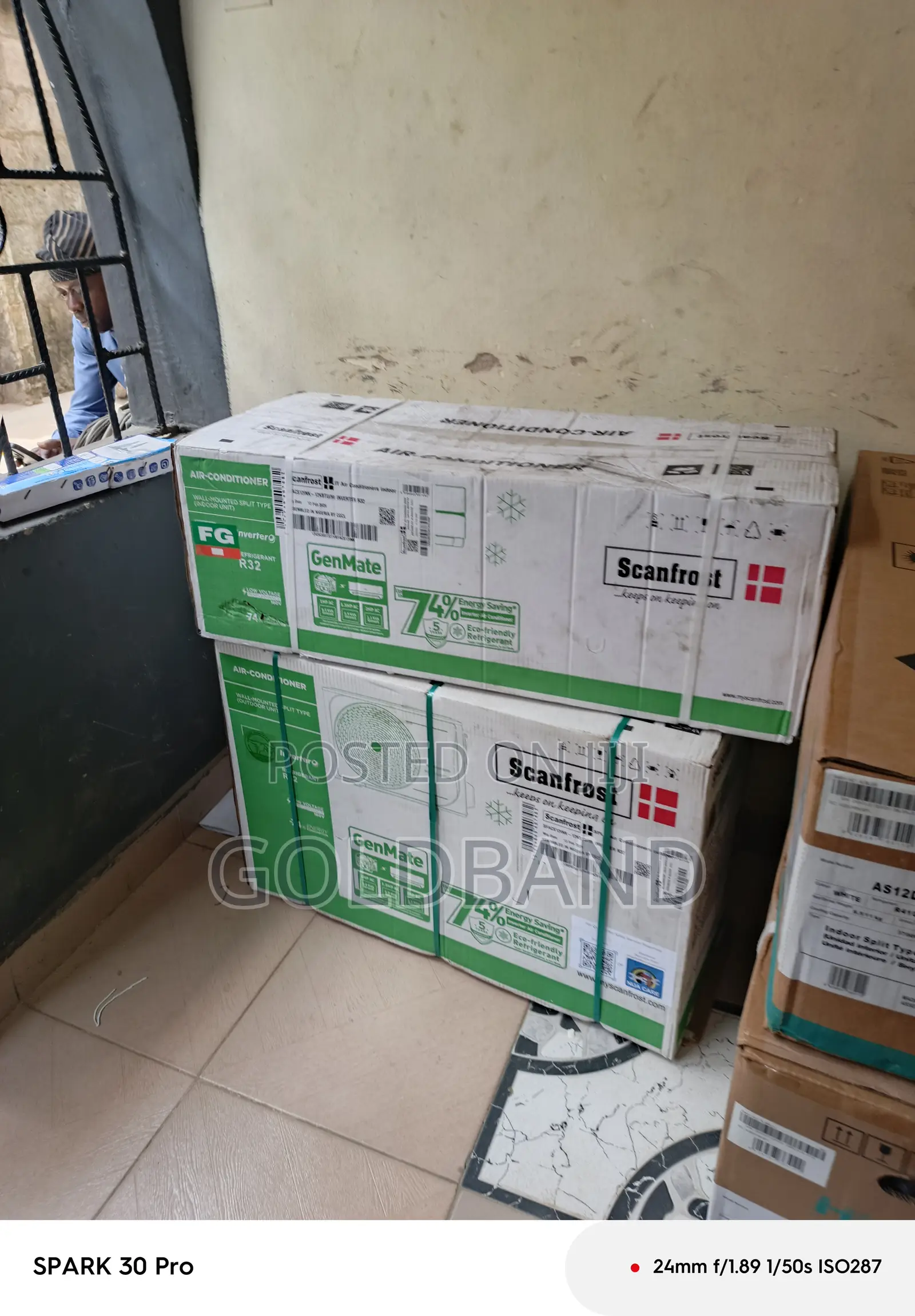 Compact Scanfrost 1.5hp Inverter Ac Unit