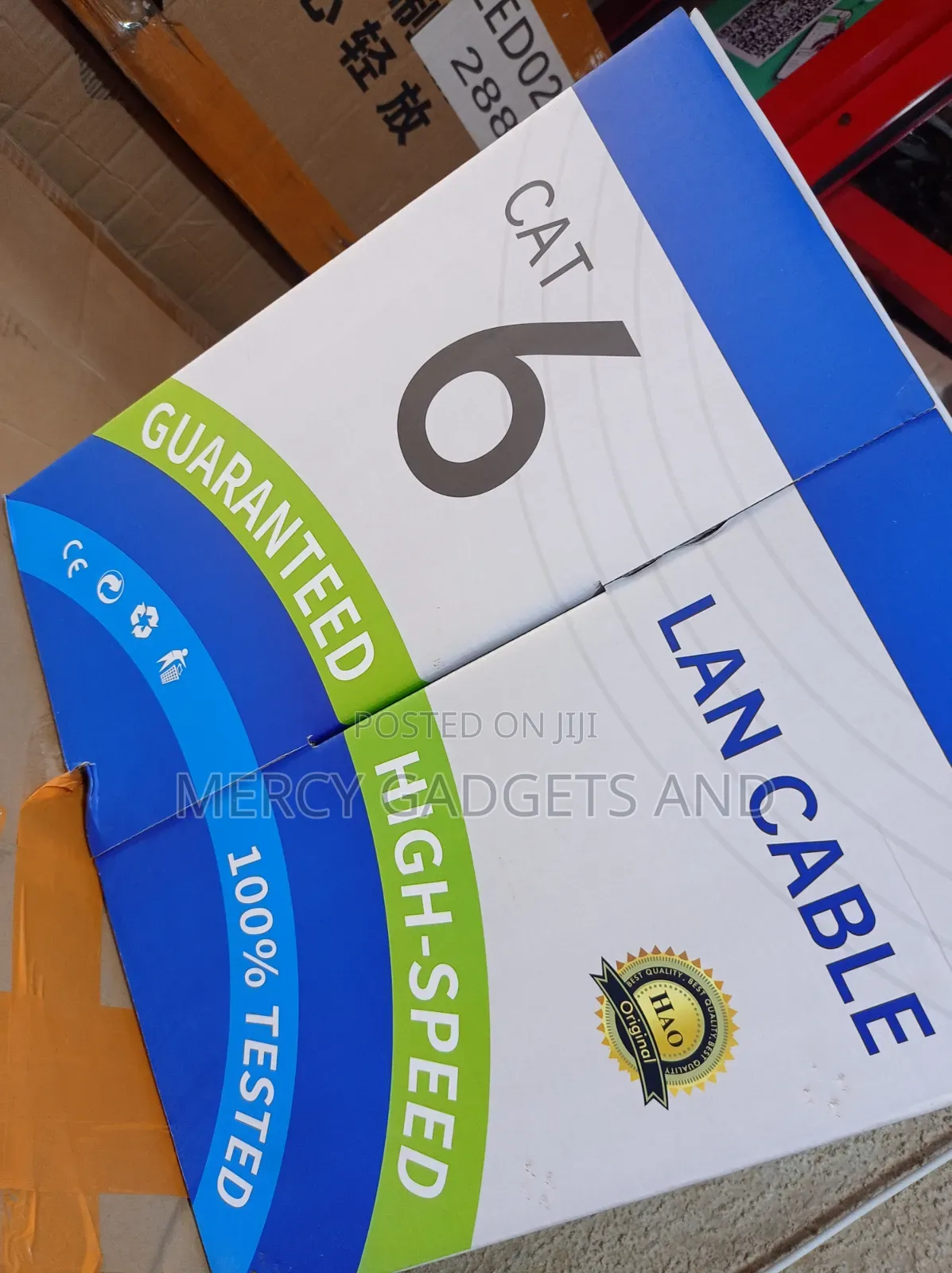 Cat 6 Lan Networking Cable 305 Metres