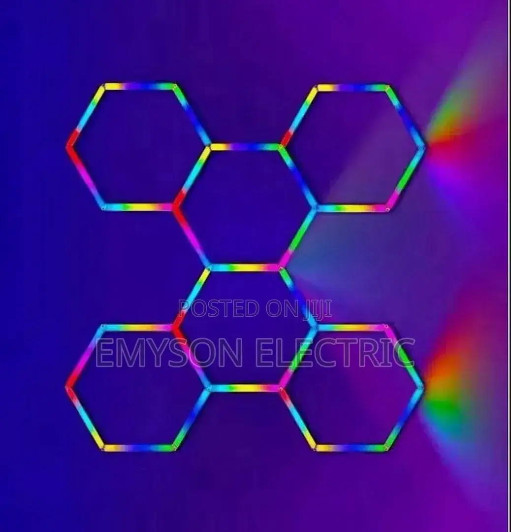 RGB Hexagon Led Light