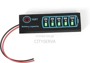 Battery Level Meter Digital Voltmeter Dc 5-30v 2-wire Battery Level