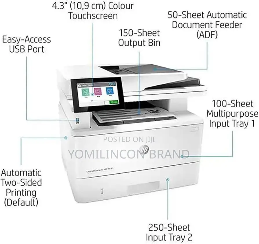 Hp Laserjet Enterprise MFP M430f Printer