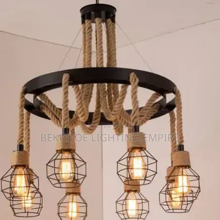 Chandelier With 7 Lamps Bulb Type