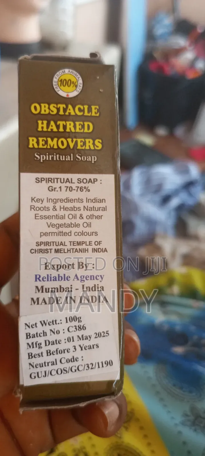 Obstacle Hatred Removers