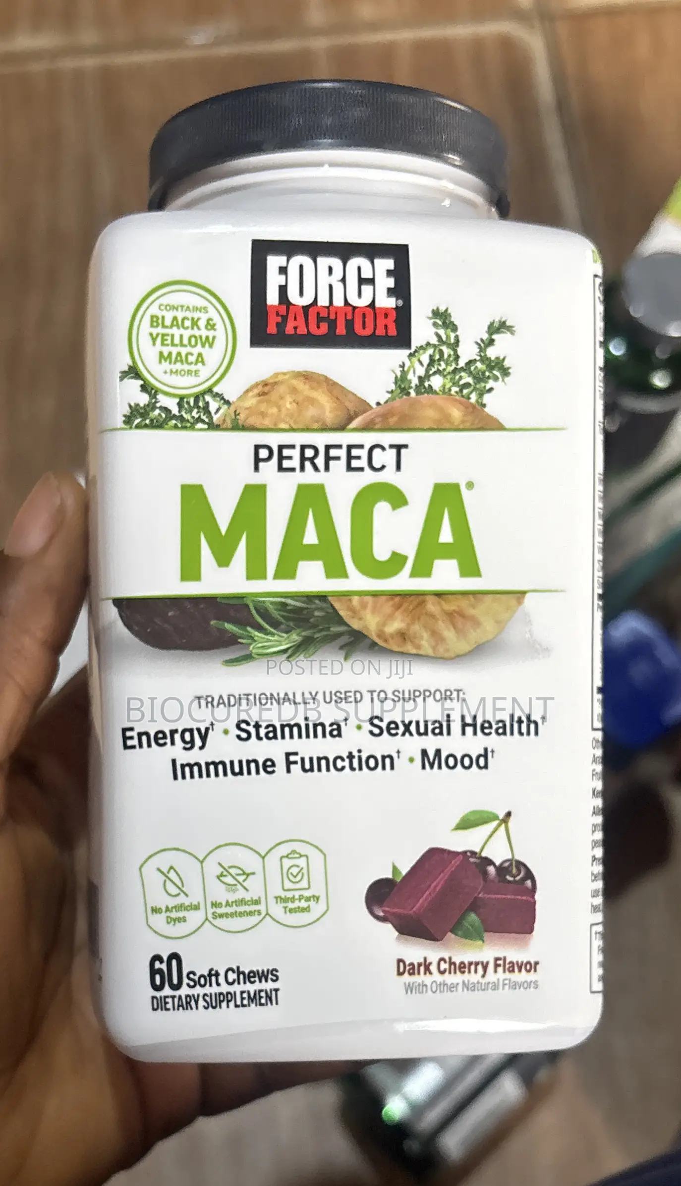 Force Factor Perfect Maca 60softchews