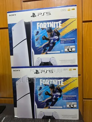 Sony Playstation 5 Slim (Ps5 Slim) White Console 1tb Fortnite Edition