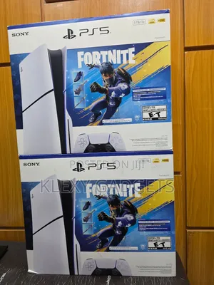 Sony Playstation 5 Slim (Ps5 Slim) White Console 1tb Fortnite Edition