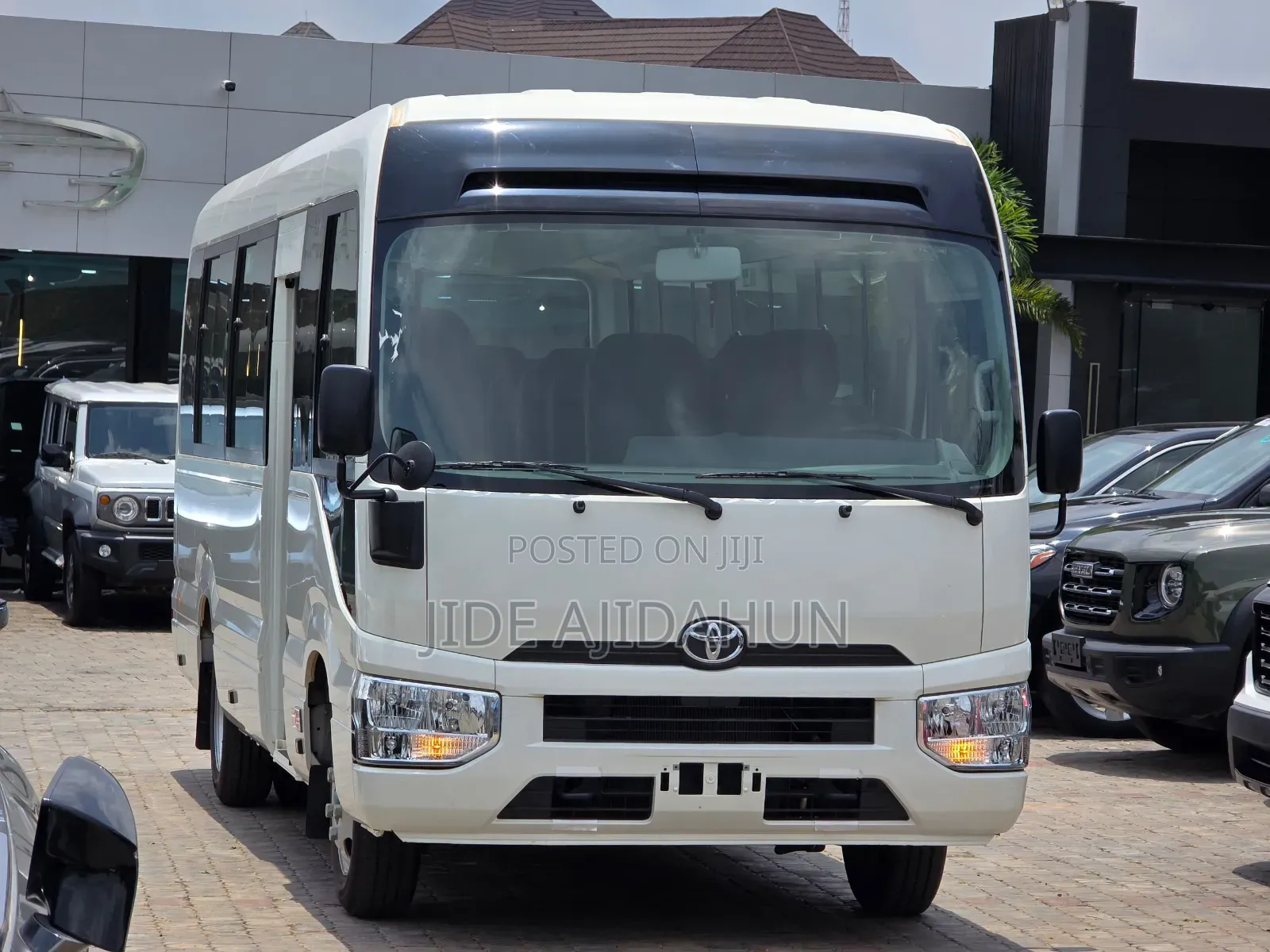 New Toyota Coaster 2025 White