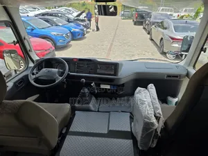 New Toyota Coaster 2025 White