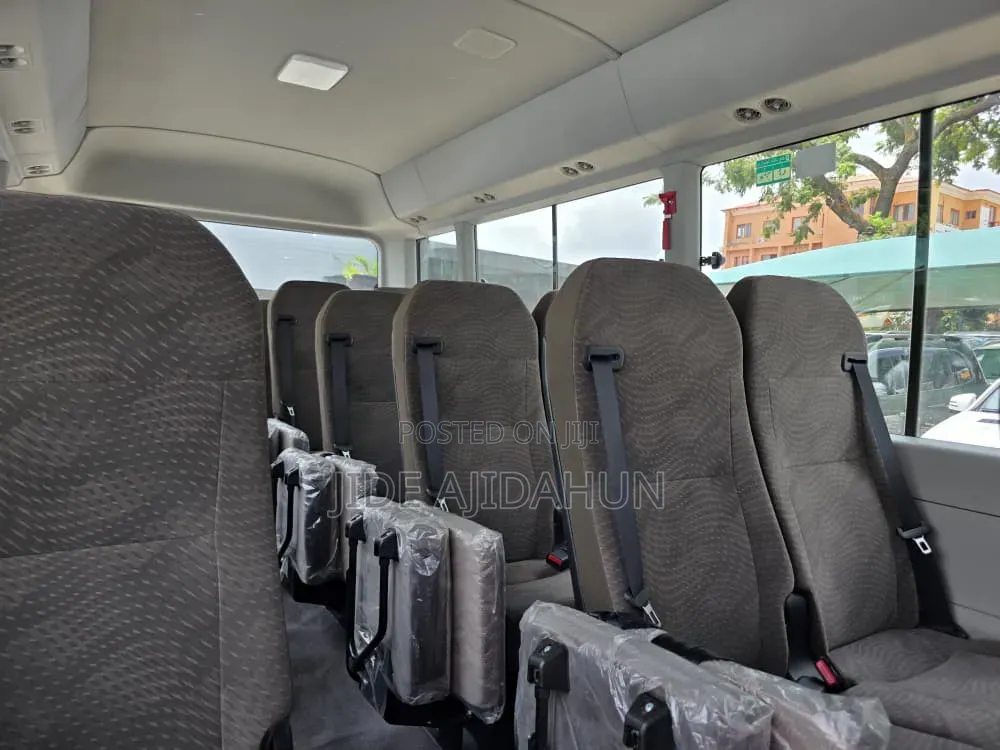 New Toyota Coaster 2025 White