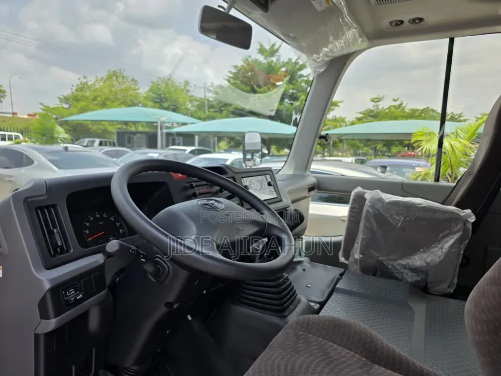New Toyota Coaster 2025 White