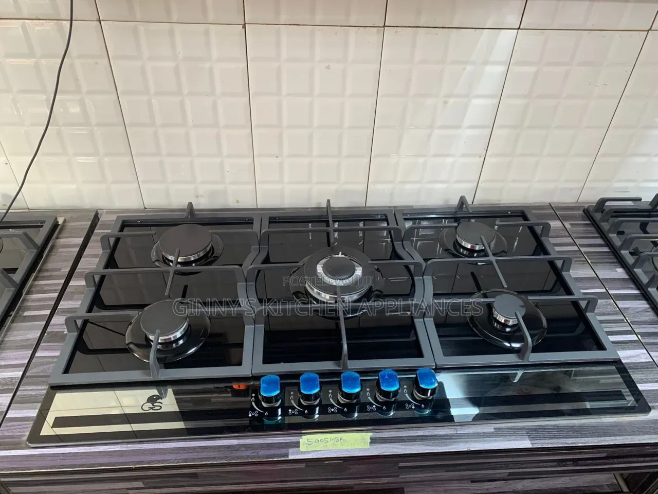 Gs Five Burners Gas Cooker