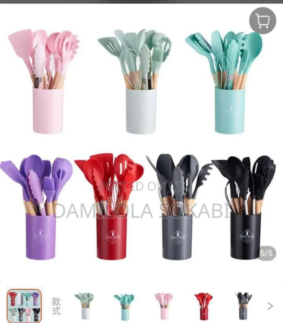 Silicone Spoon Set