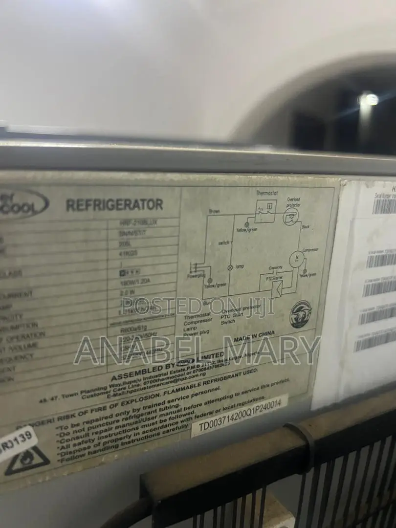 Fridge and Freezer
