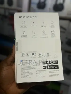Dji Osmo Mobile 8p With a Detachable Touchscreen Remote Control