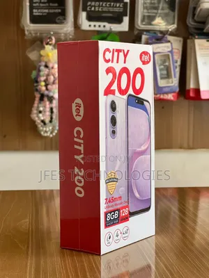 New Itel City 200 128 GB Black