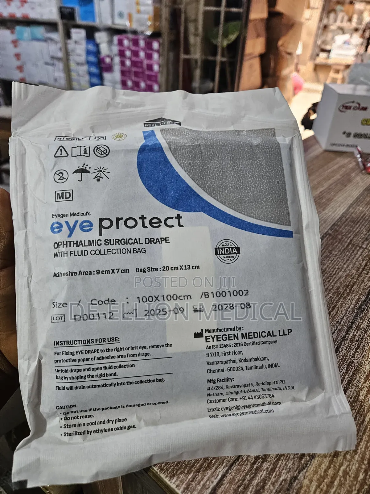 Surgical Eye Drape