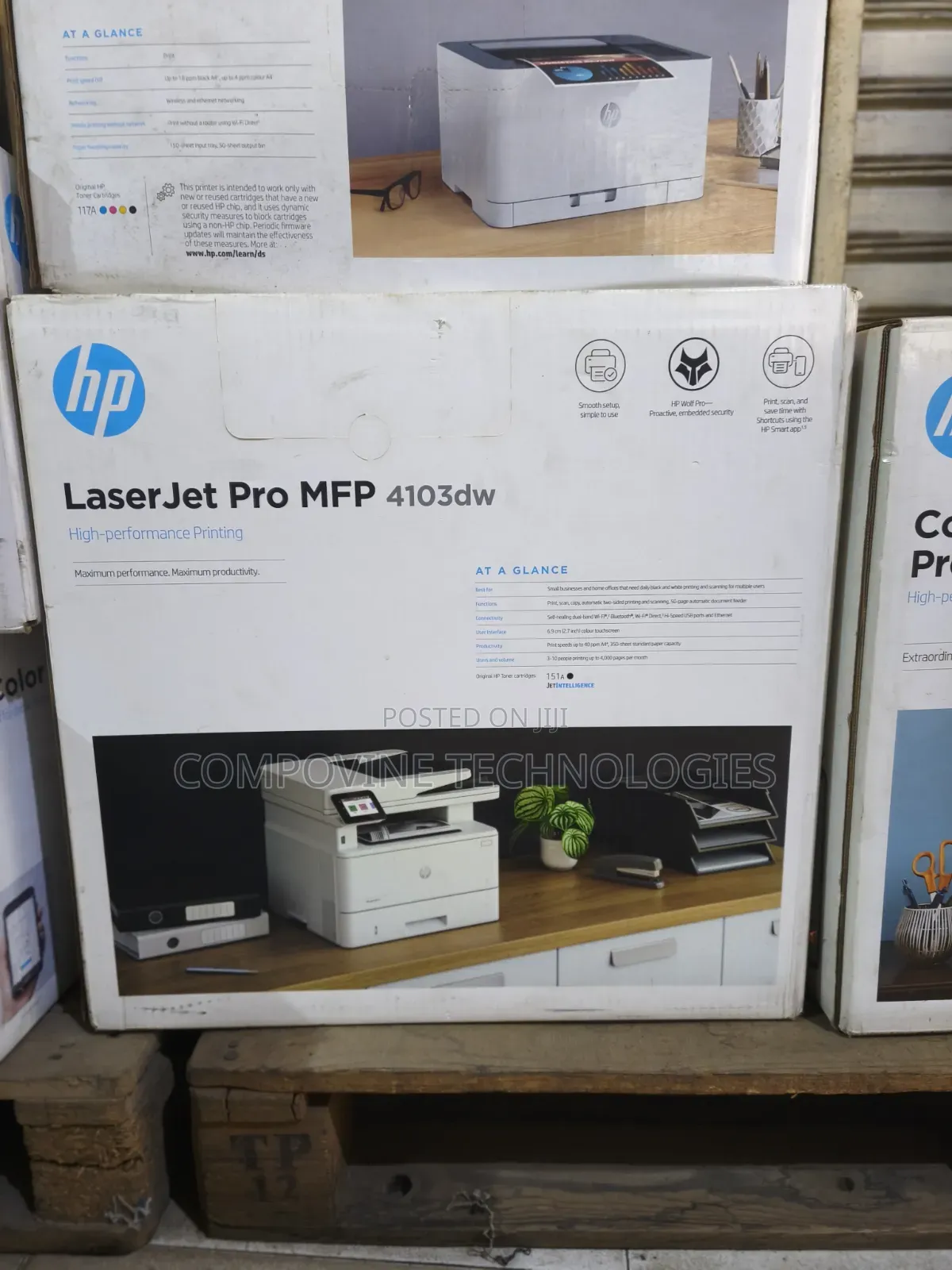 Hp Laserjet Pro Mfp 4103dw Printer