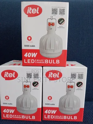 Itel 40w Rechargeable Bulb 💡