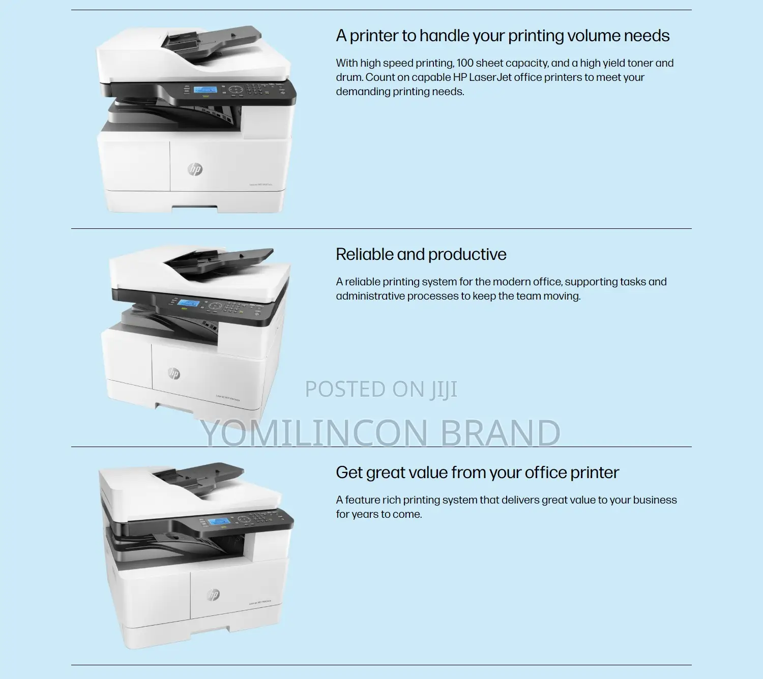 Hp Laserjet MFP M443nda 23ppm/Network/Duplex/Adf