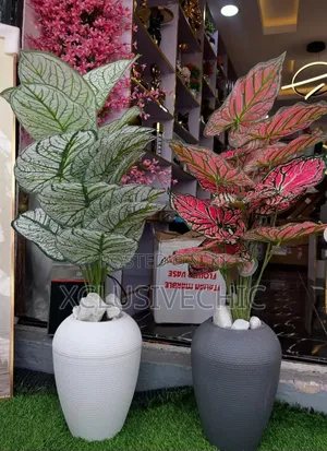 Oval Shaped Pot Artificial Flower