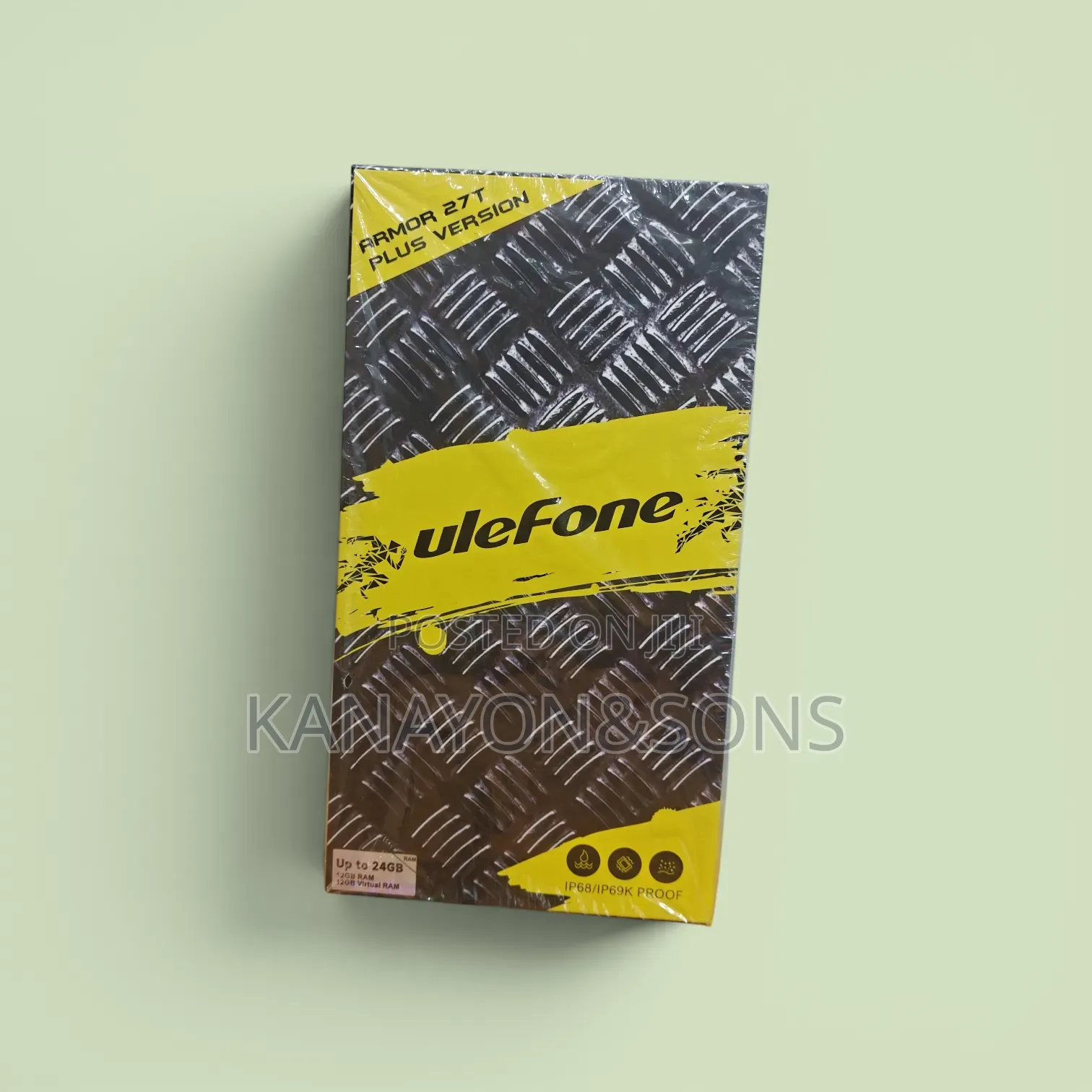 New Ulefone Armor 27T Pro 256 GB Black