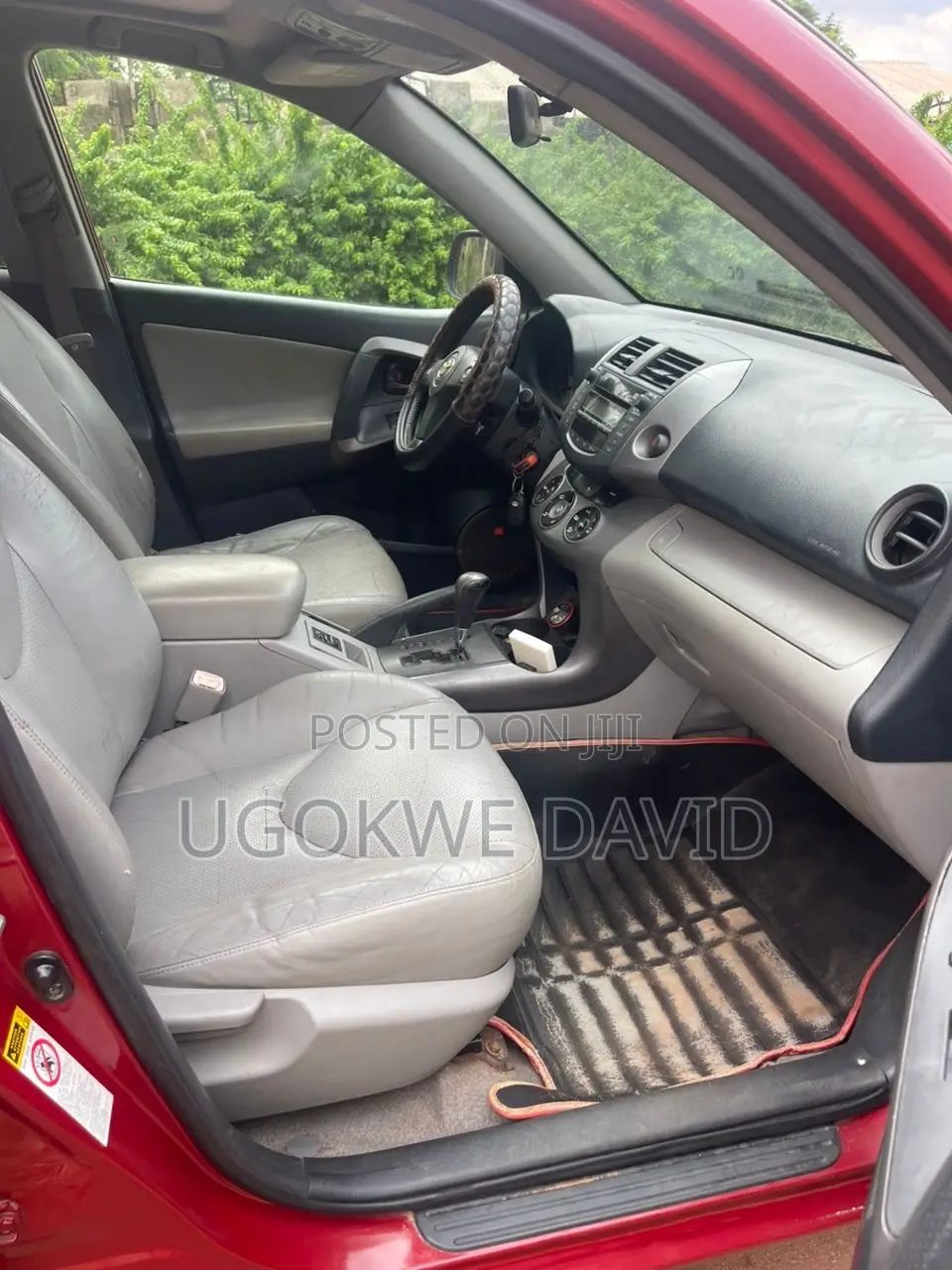 Toyota RAV4 2008 Red
