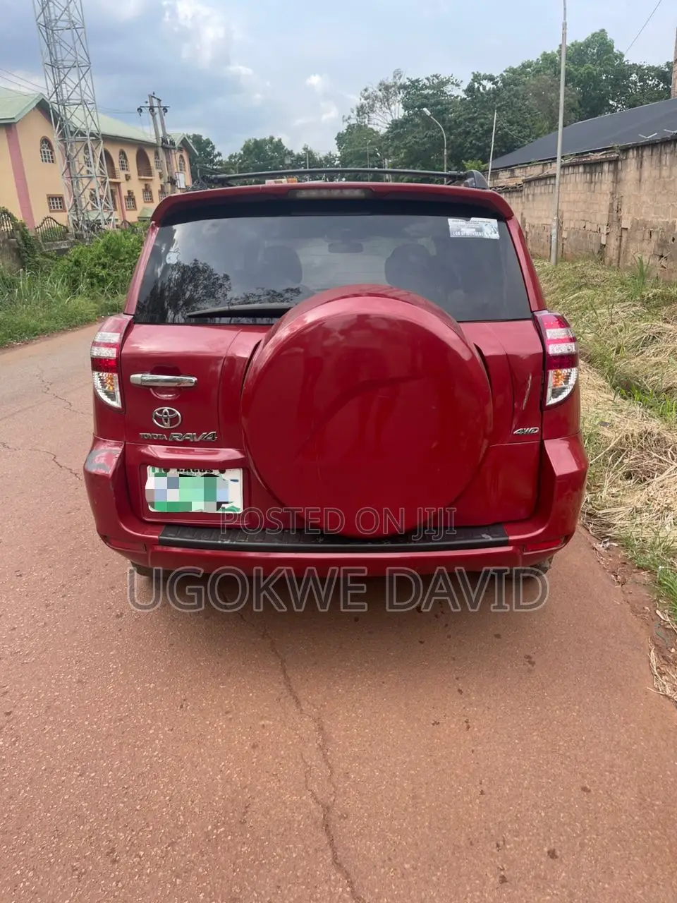 Toyota RAV4 2008 Red