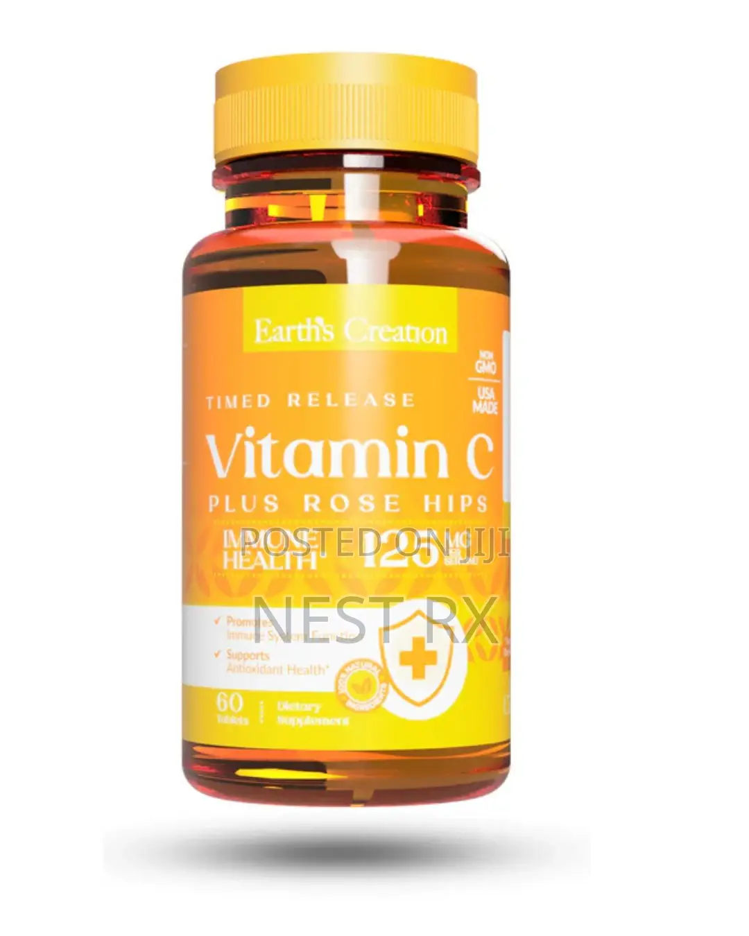 Vitamin C + Rose Hips 1000mg X 100