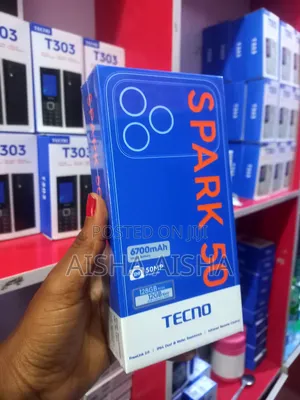 New Tecno Spark 50 128 GB Black