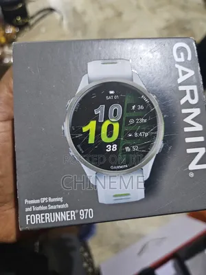 Forerunner 970, Premium GPS Running and Triathlon Smartwatch.