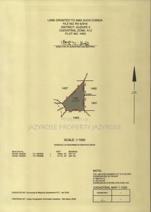 Guzape 2 Land for Sale