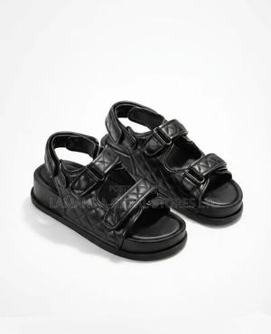 Premium Quilted Platform Sandals for Women – Trendy Comfortable