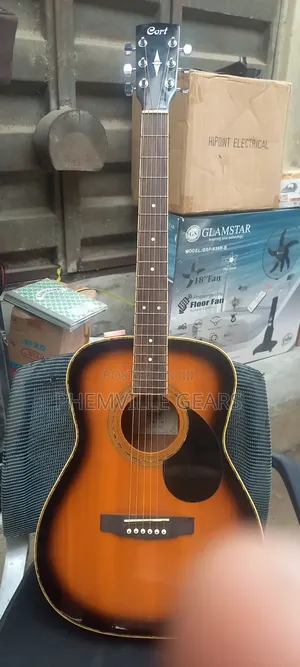 Clean Uk Used Cort Semi Acoustic Guitar