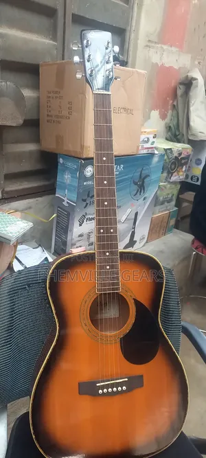 Clean Uk Used Cort Semi Acoustic Guitar