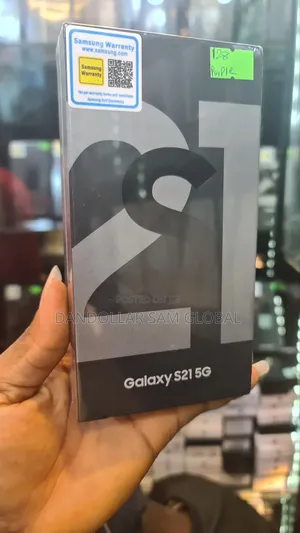 New Samsung Galaxy S21 5G 128 GB Black