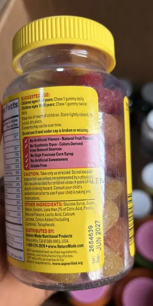 Nature Made Kids First Multi With Omega-3 30mg Epa Dha