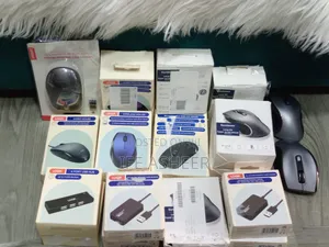 Bulk Sale:Mouses, Card Reader, 4 Port Usb Hub, Folders, iPad Pouches,