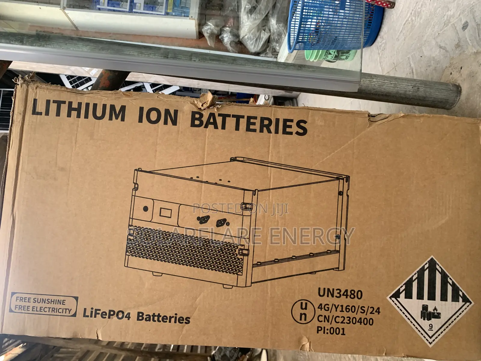10kw Blue Carbon Lithium Battery