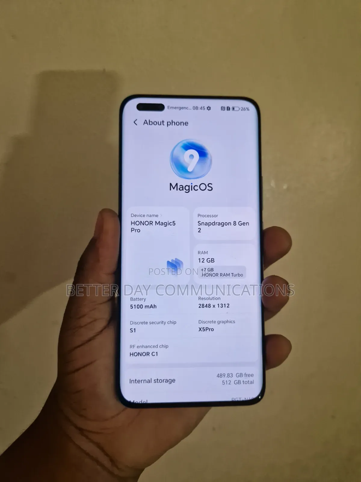 Honor Magic5 Pro 512 GB Gray