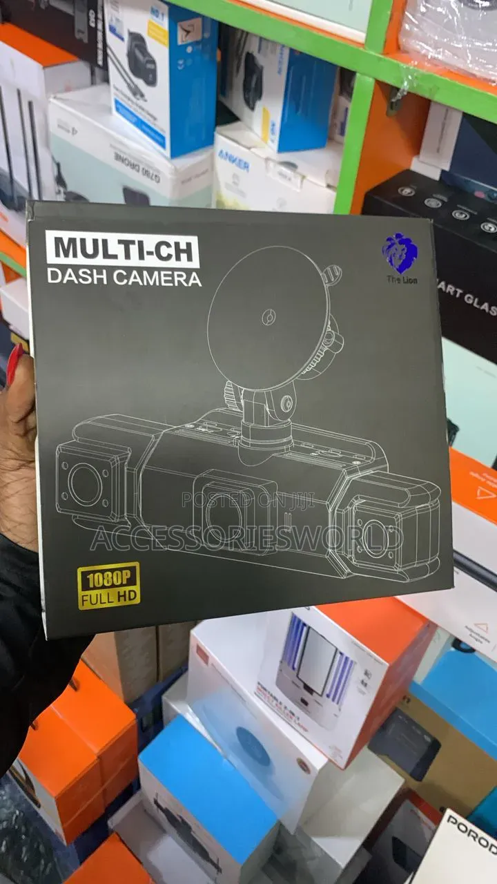 Multi-Ch 4-Channel 1080p Full Hd Dash Camera