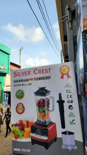 3 Liters Blender Silver Crest With 2 Cups
