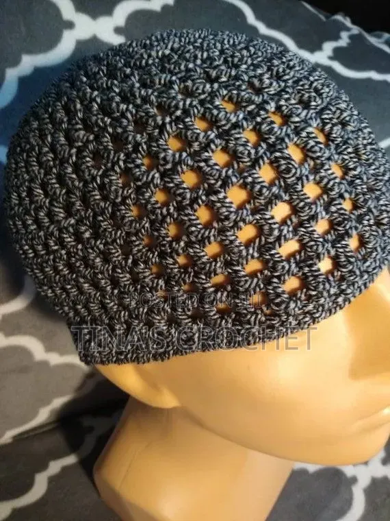 Crochet Skull Cap