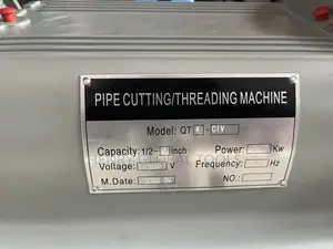 1/2”-4” Electric Industrial Treading Diezing Machine