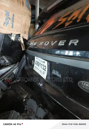 Range Rover Evoque Back Boot