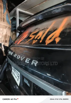 Range Rover Evoque Back Boot