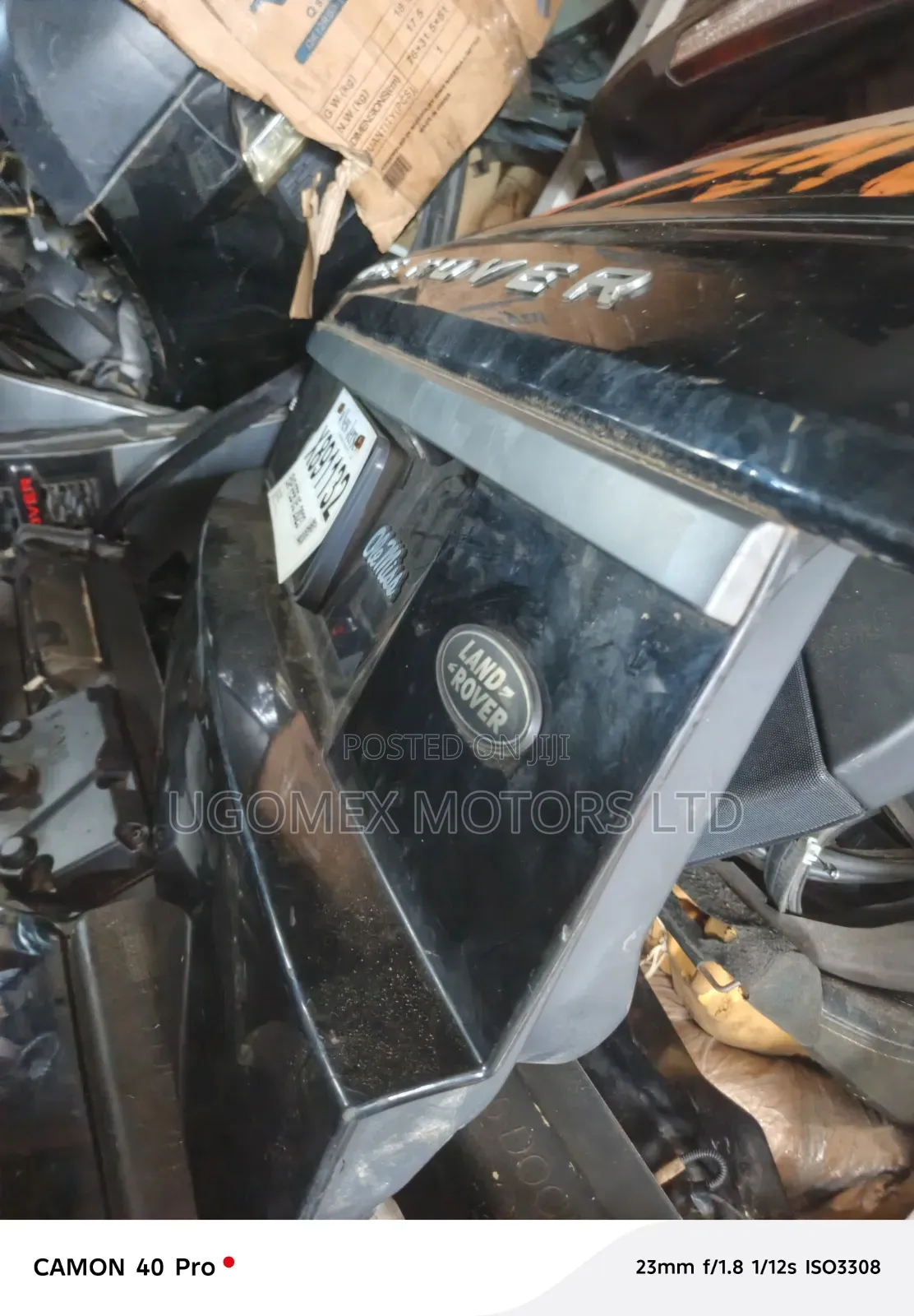 Range Rover Evoque Back Boot