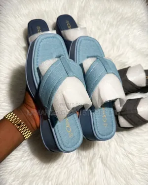 Premium "Clove" Platform Wedge Thong Sandals