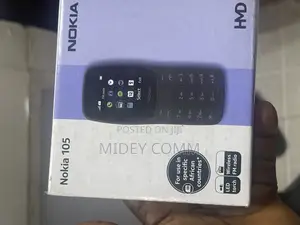New Nokia 105 Black